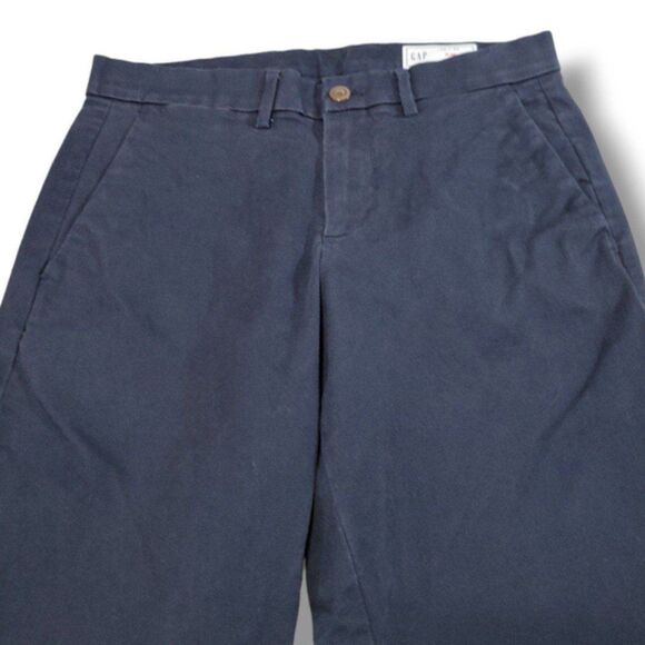 Gap Pants Size 29 W30"xL29.5" Gap Slim Straight Leg Chino Pants Flat Front Pants - Picture 4 of 6